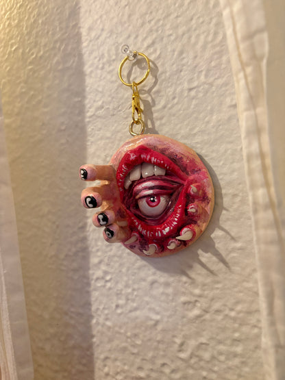 "Eye of the Mouth" Original Clay Curio by Echo Curios