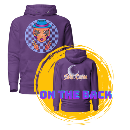 "Sicc Hat" Graphic Hoodie by Echo Curios